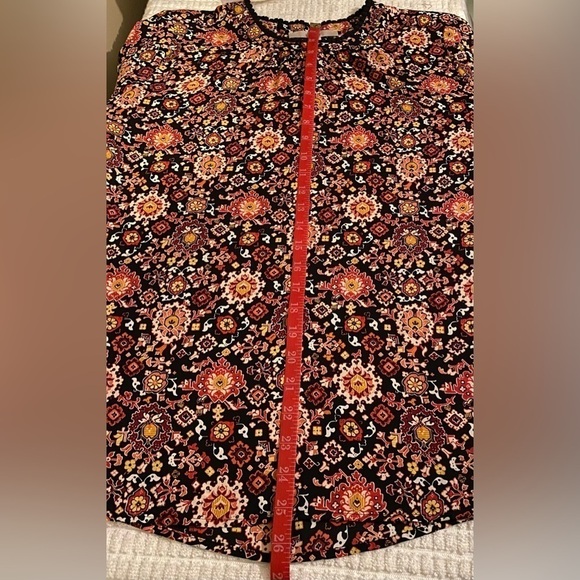 LOFT Print Multicolor Women’s Blouse - Picture 9 of 10